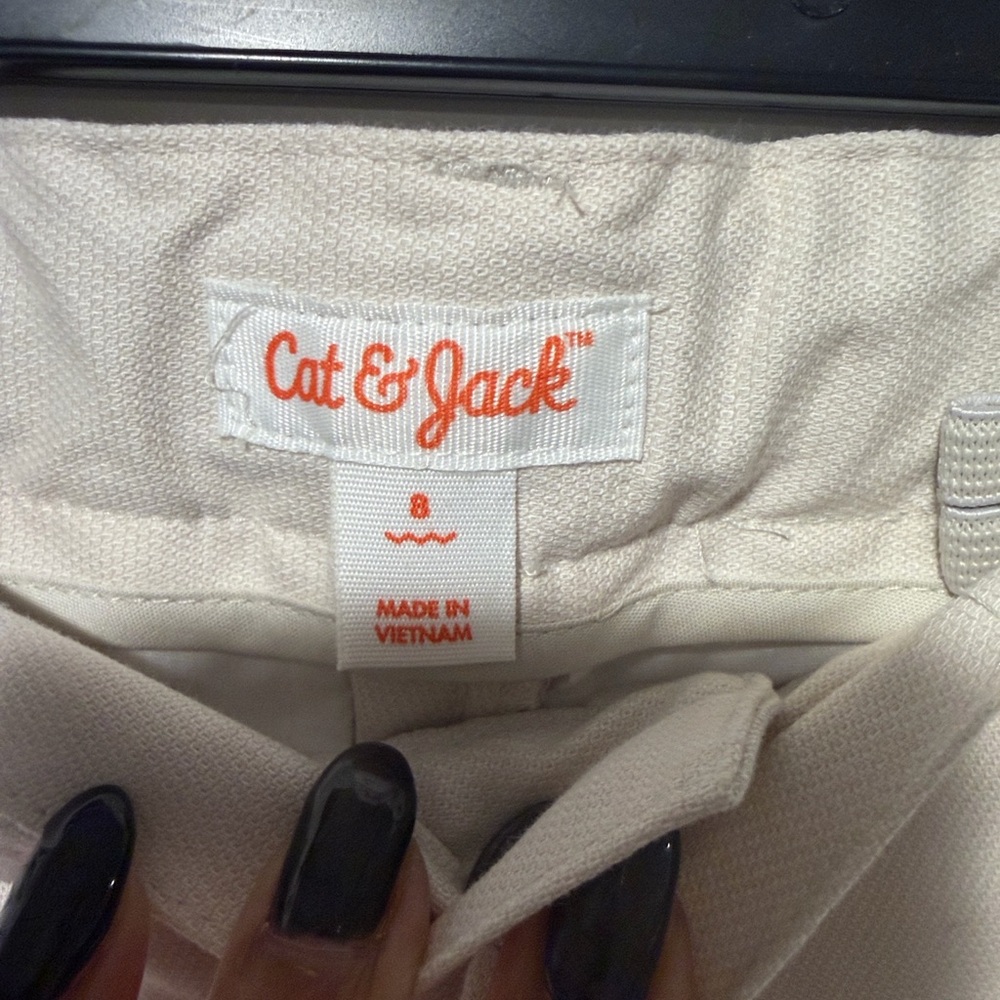 Cat & Jack Off-White Pants - Picture 6 of 8